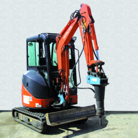 Minibagger Hitachi ZX22 mieten